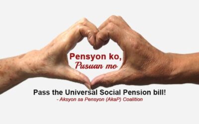 Sign the Petition to pass the Universal Social Pension bill!